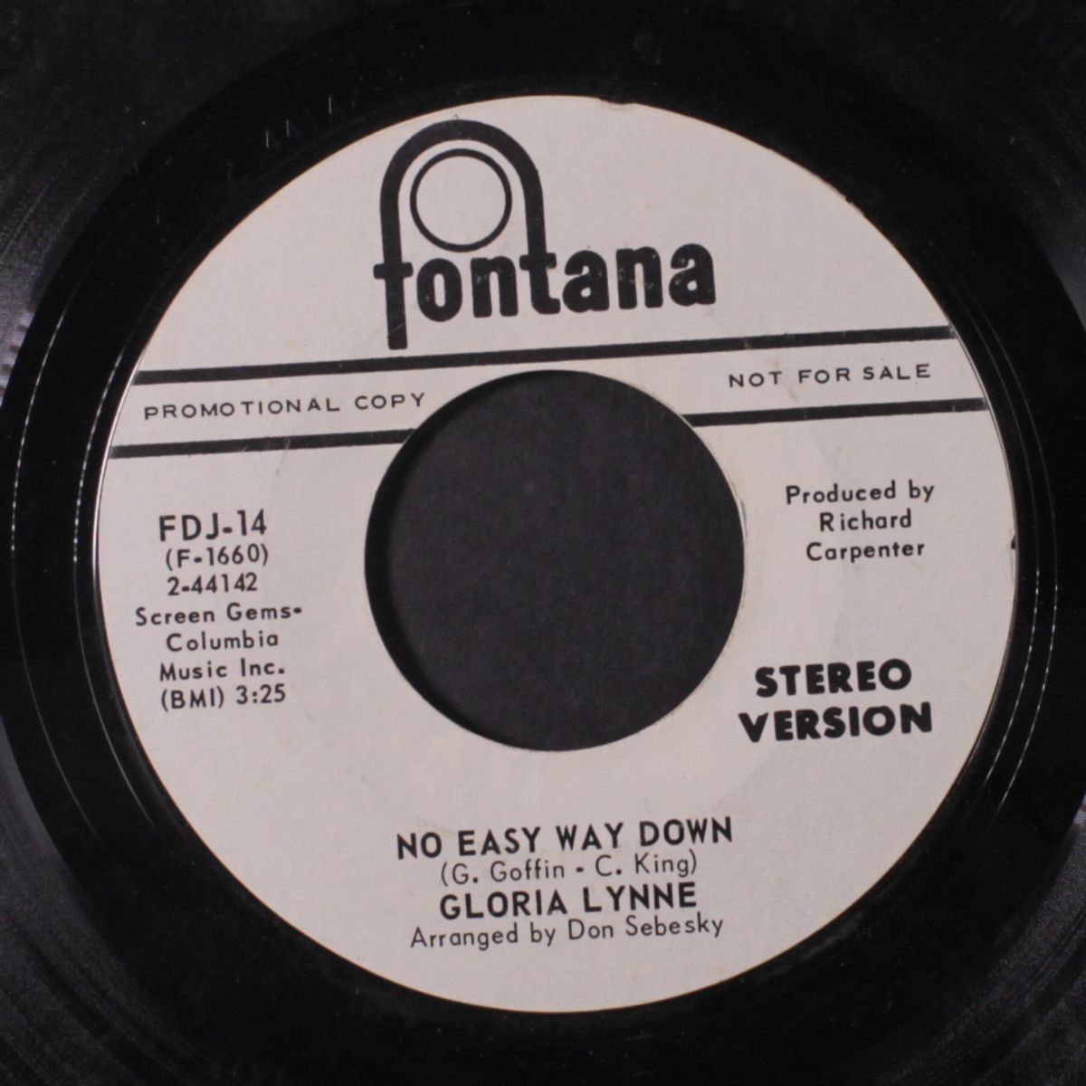 no easy way down / mono by GLORIA LYNNE