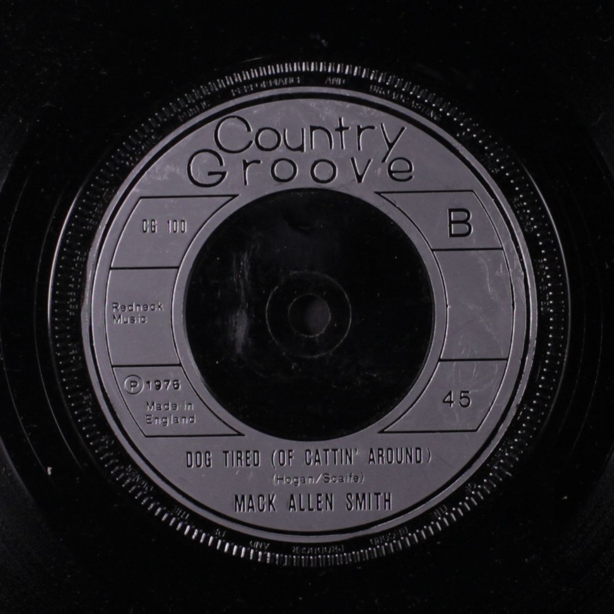 sweet becky walker / dog tired (of cattin' around) by MACK ALLEN SMITH