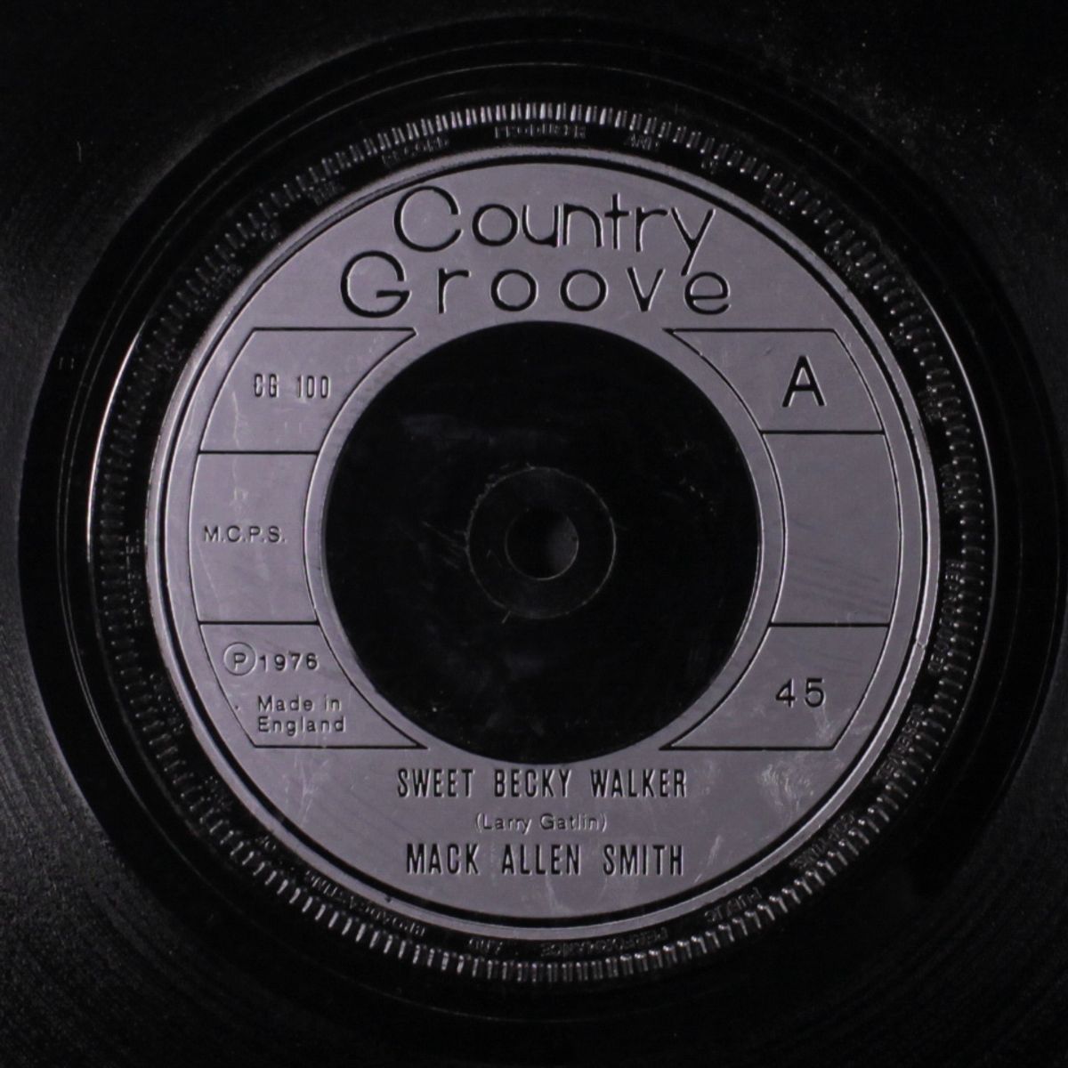 sweet becky walker / dog tired (of cattin' around) by MACK ALLEN SMITH
