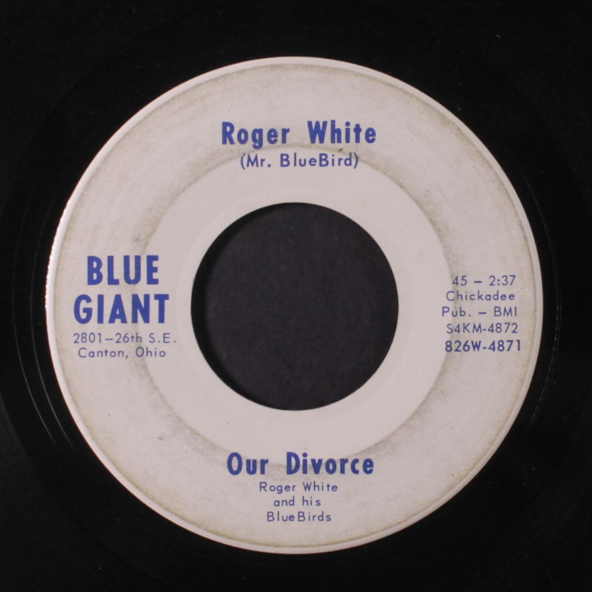 wake me / our divorce by ROGER WHITE
