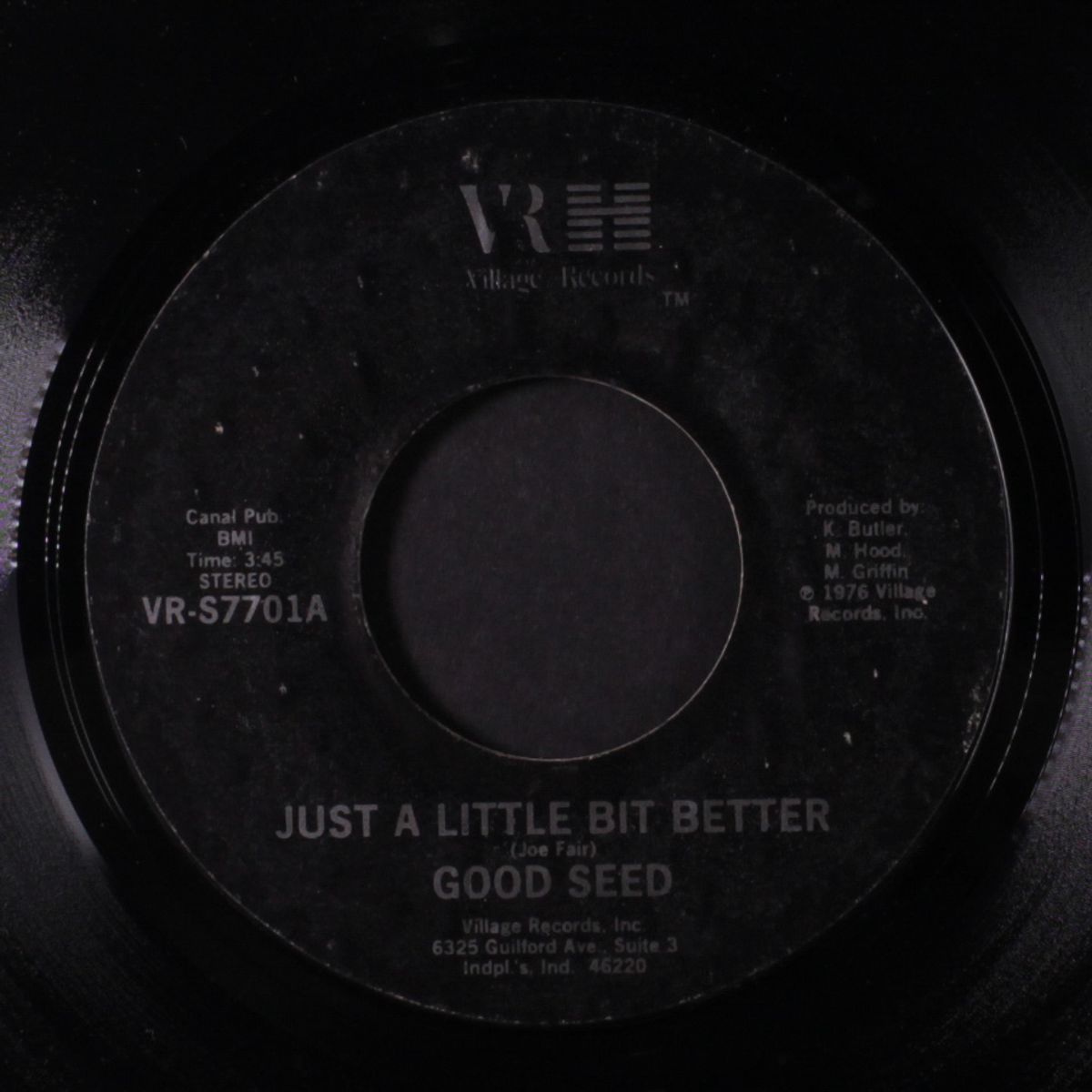 high horse / just a little bit better by GOOD SEED