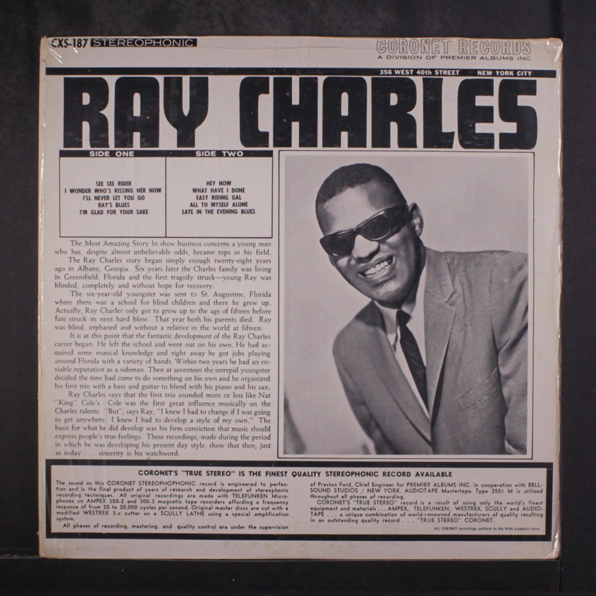 the sensational by RAY CHARLES
