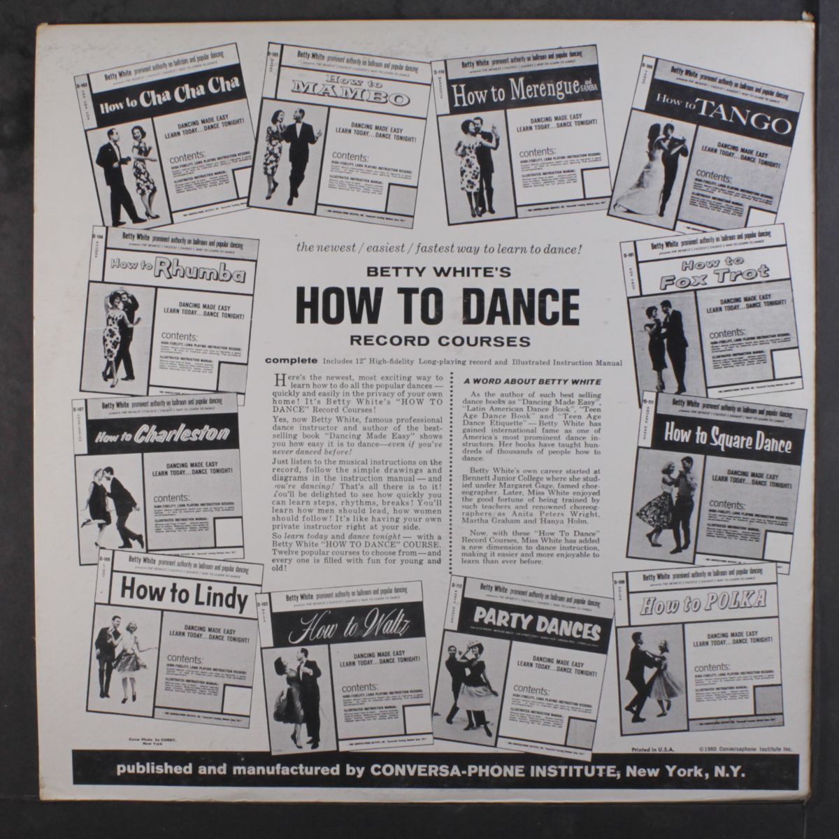 how to square dance by BETTY WHITE