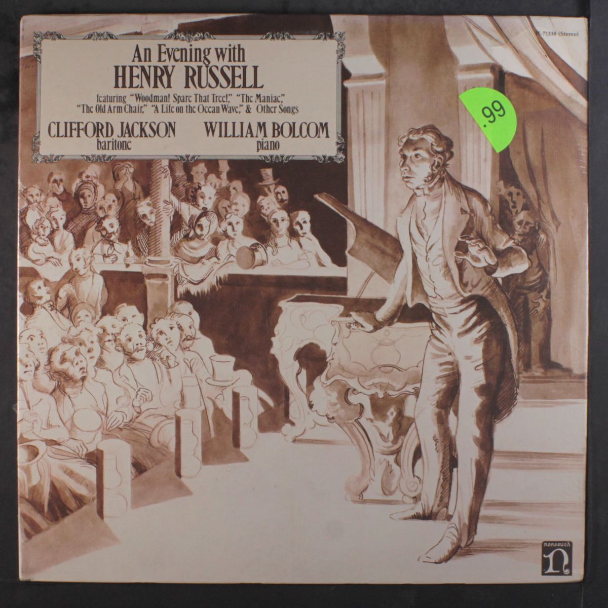 an evening with henry russell by CLIFFORD JACKSON & WILLIAM BOLCOM