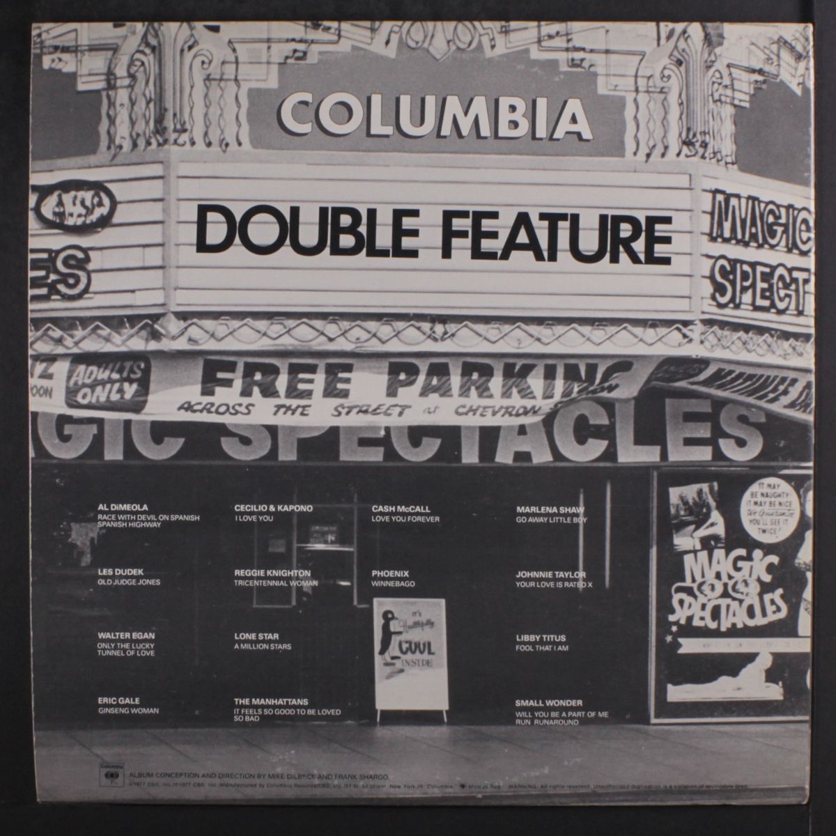 columbia double feature by VARIOUS