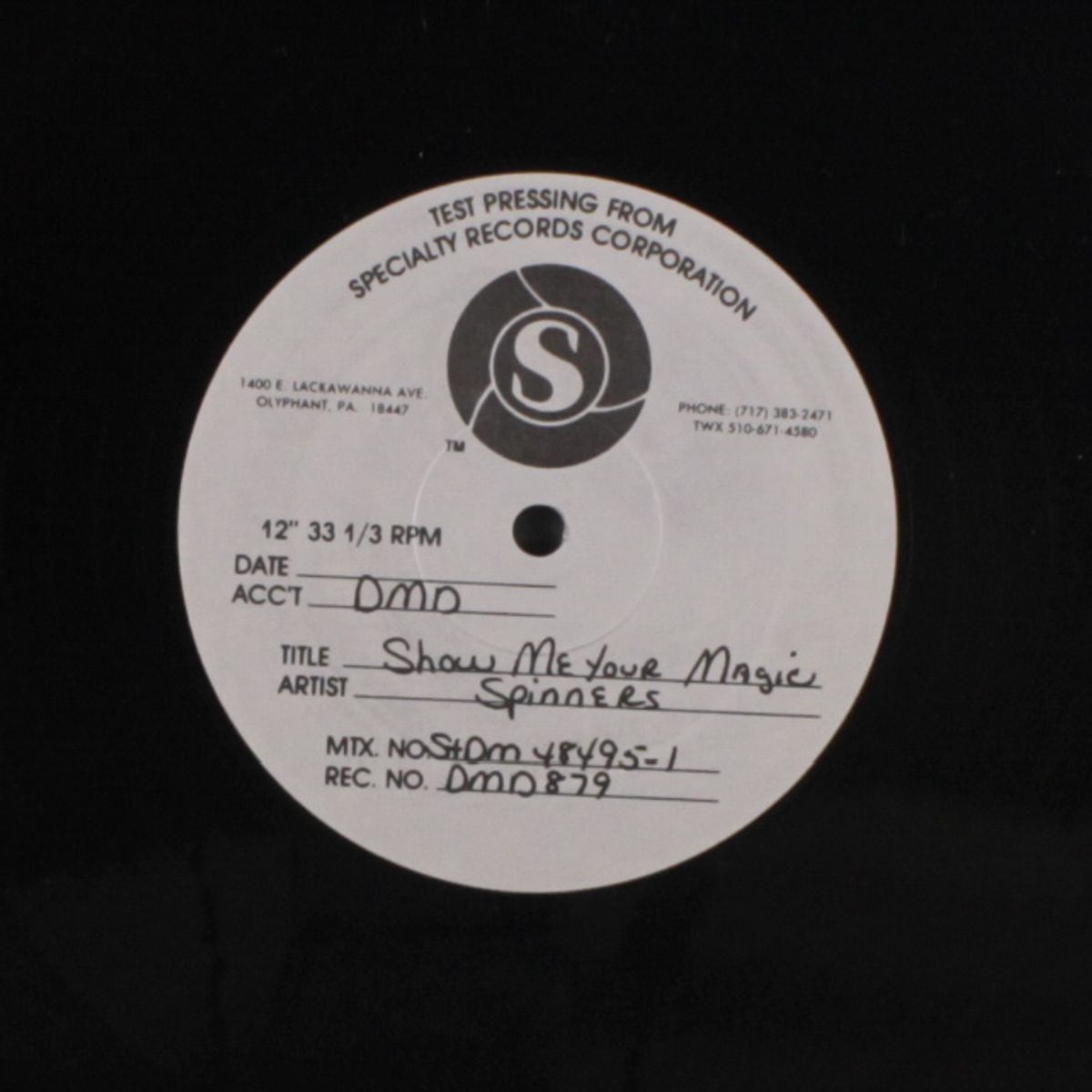 put us together again / show mr your magic by SPINNERS