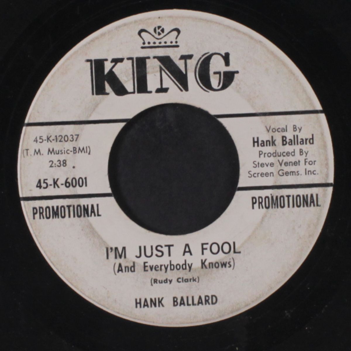 do it "zula" style / i'm just a fool by HANK BALLARD