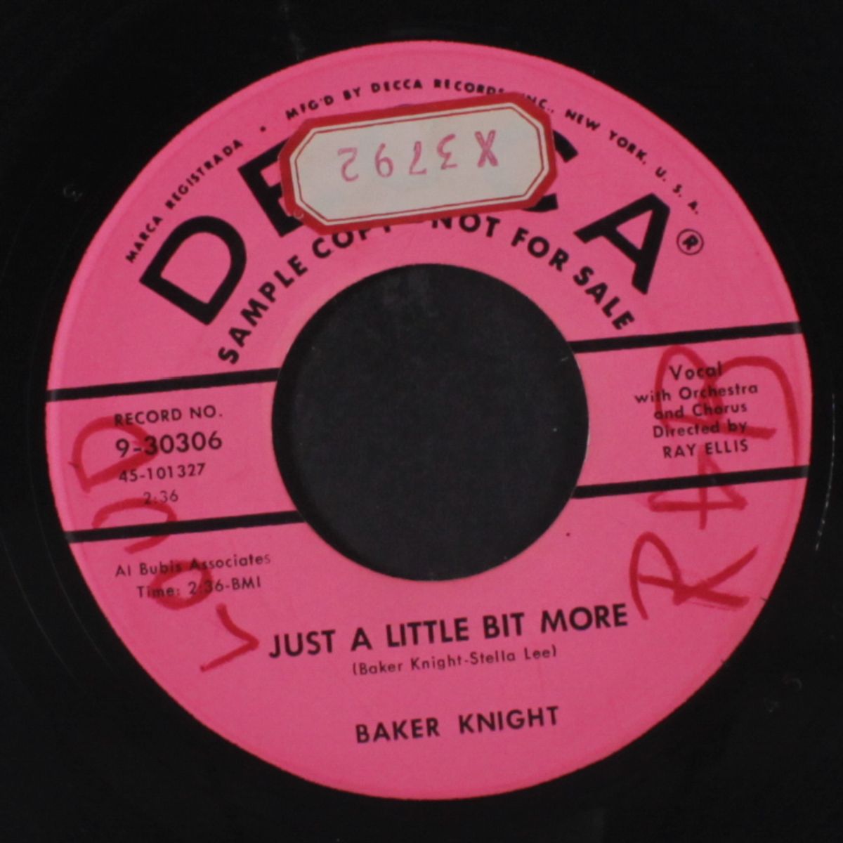 just a little bit more / the value of love by BAKER KNIGHT