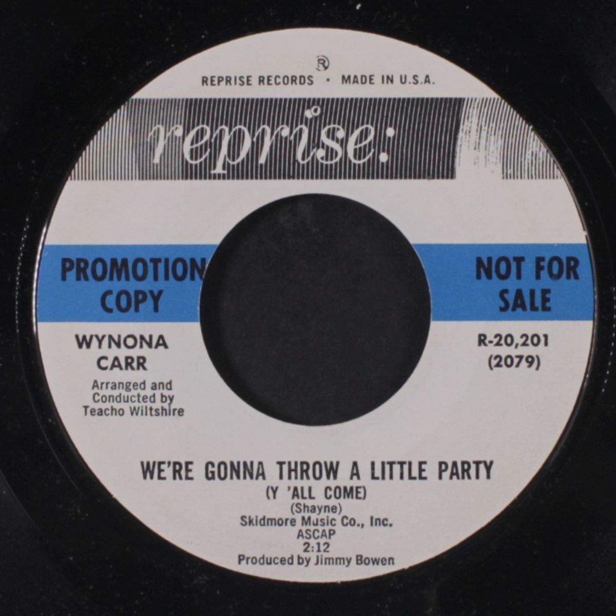 we're gonna throw a little party / carrying a torch by WYNONA CARR