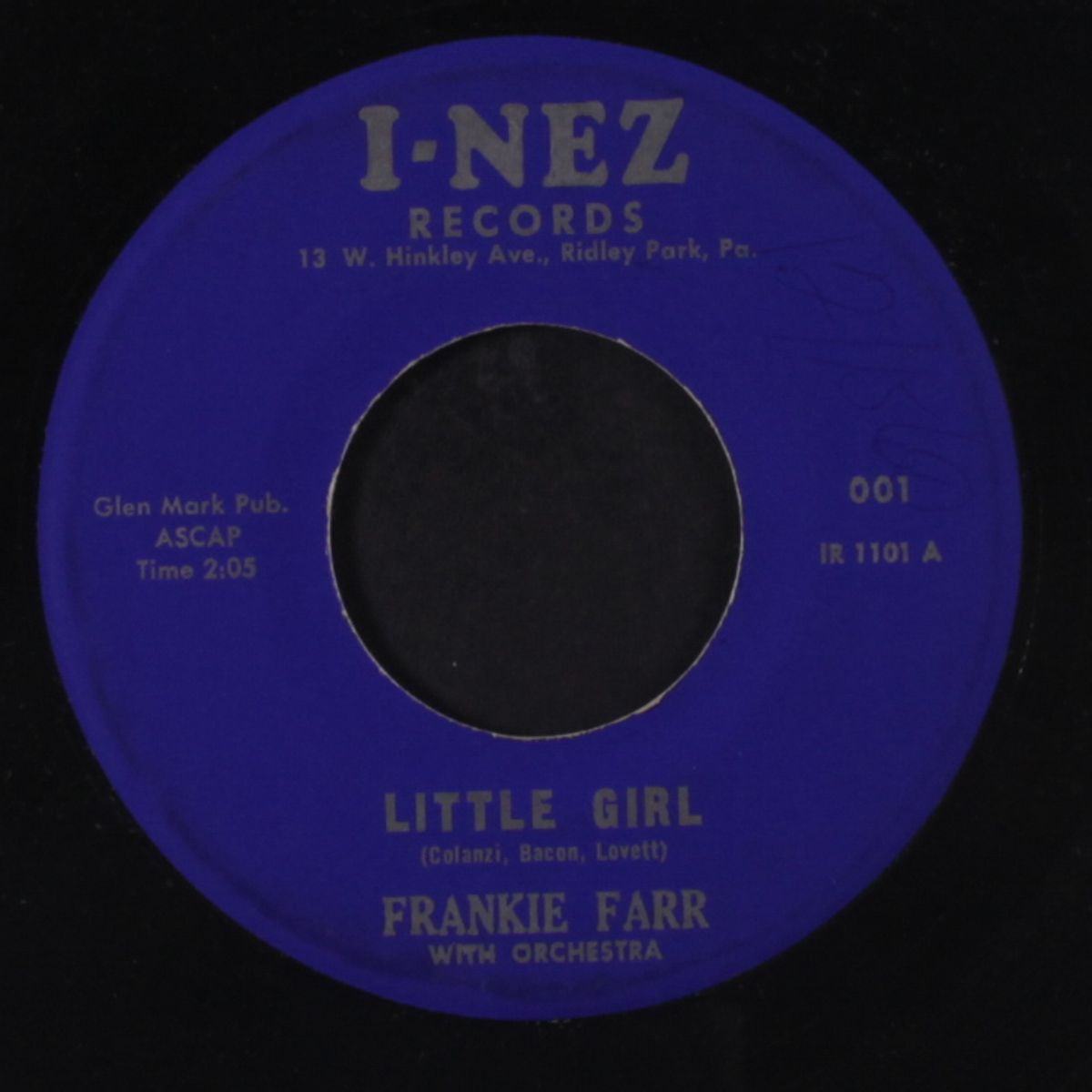 little girl / queen of my dreams by FRANKIE FARR