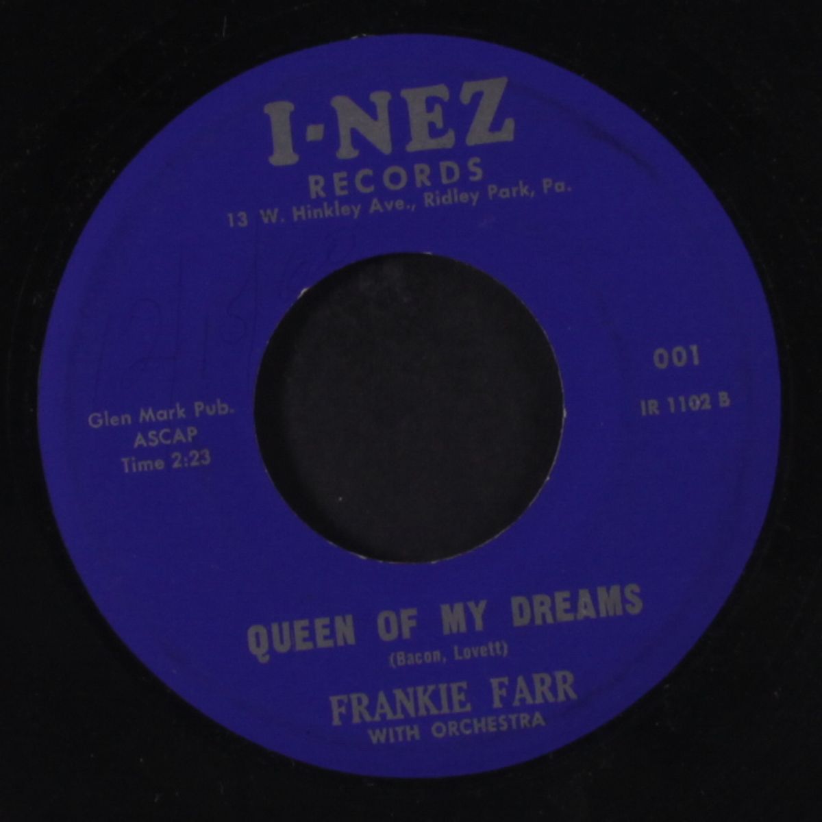 little girl / queen of my dreams by FRANKIE FARR