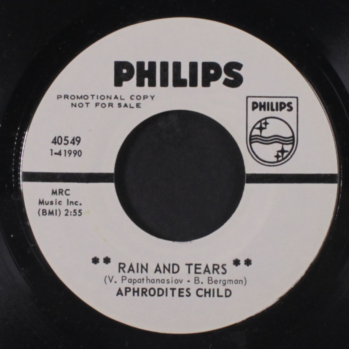 rain and tears / don't try to catch a river by APHRODITE'S CHILD