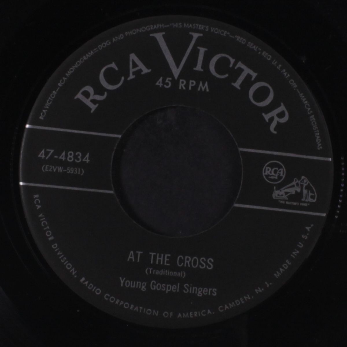 at the cross / the day will surely gome by YOUNG GOSPEL SINGERS