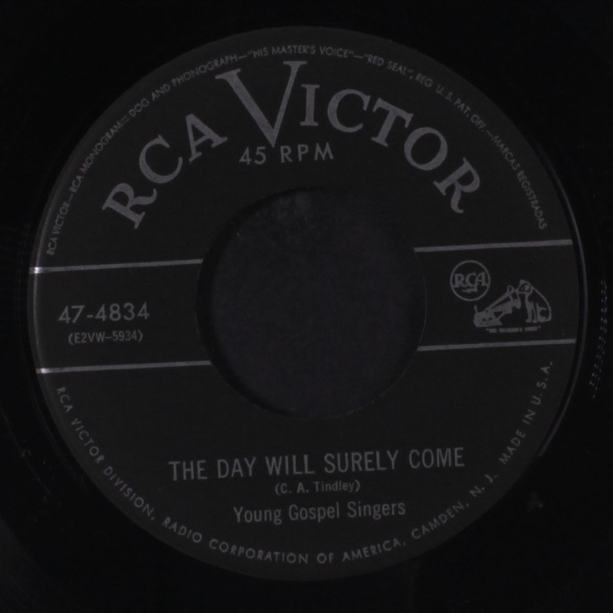 at the cross / the day will surely gome by YOUNG GOSPEL SINGERS