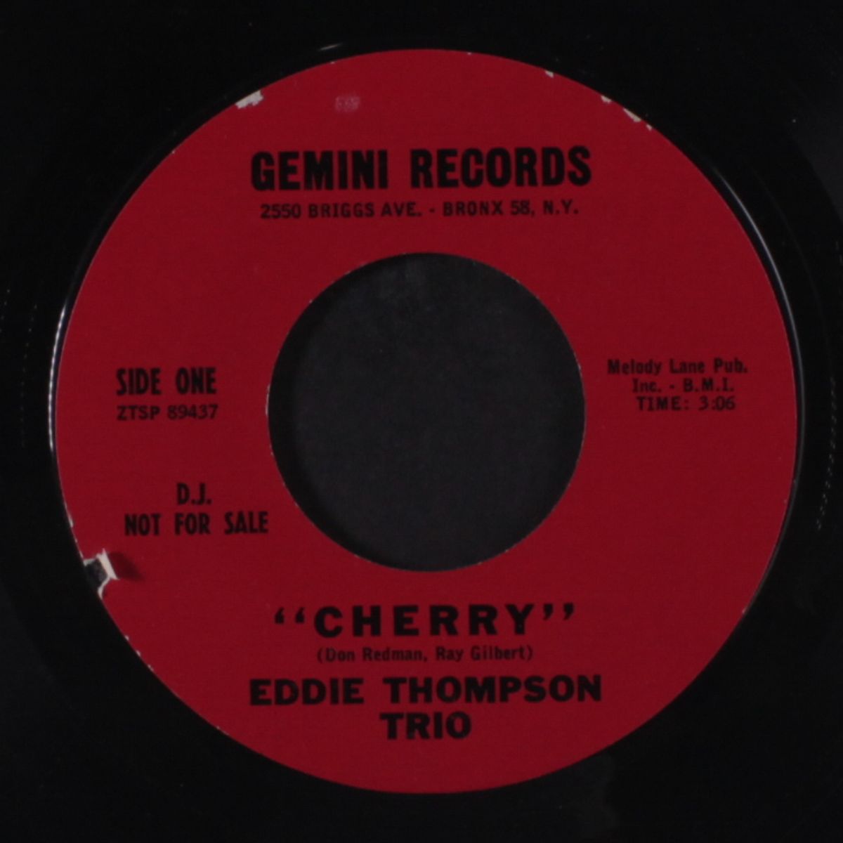shepherd's pie / cherry by EDDIE THOMPSON TRIO
