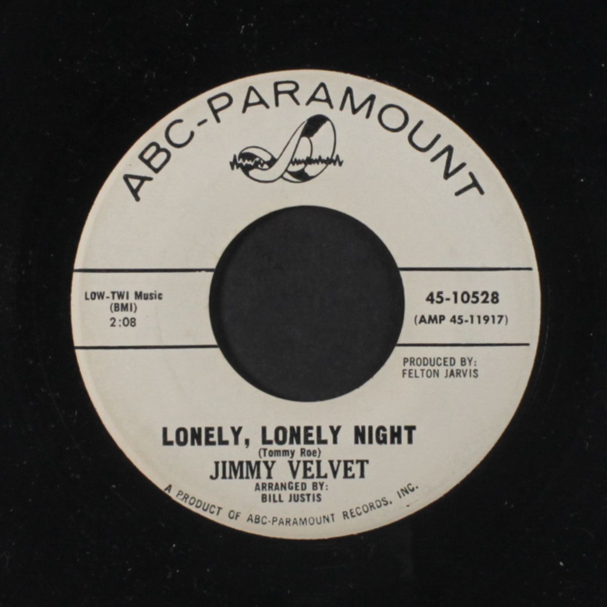 to the aisle / lonely, lonely night by JIMMY VELVET