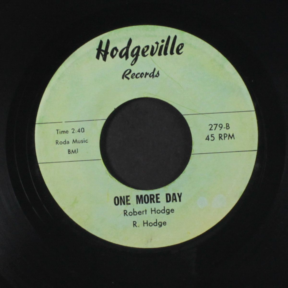 my savior will be waiting / one more day by ROBERT HODGE