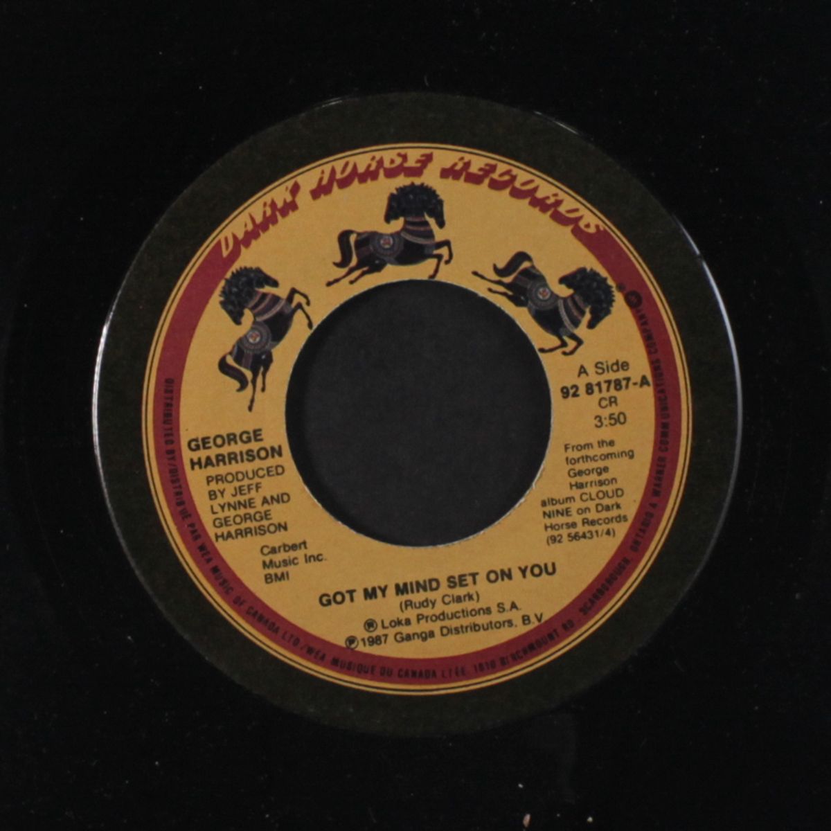 got my mind set on you / lay his head by GEORGE HARRISON