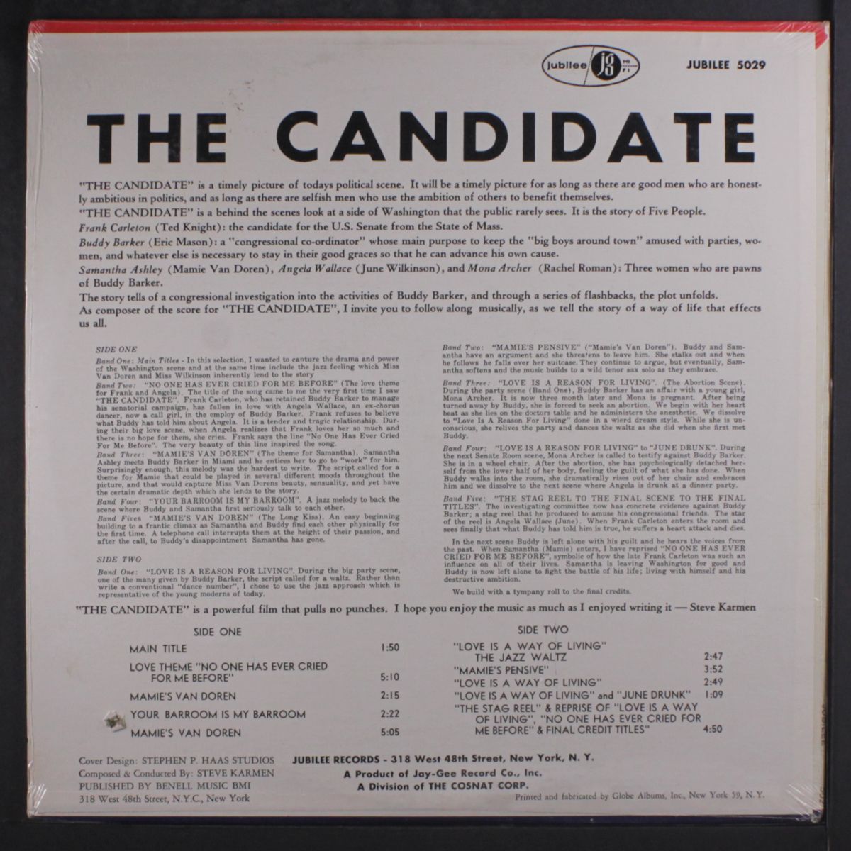 the candidate by SOUNDTRACK