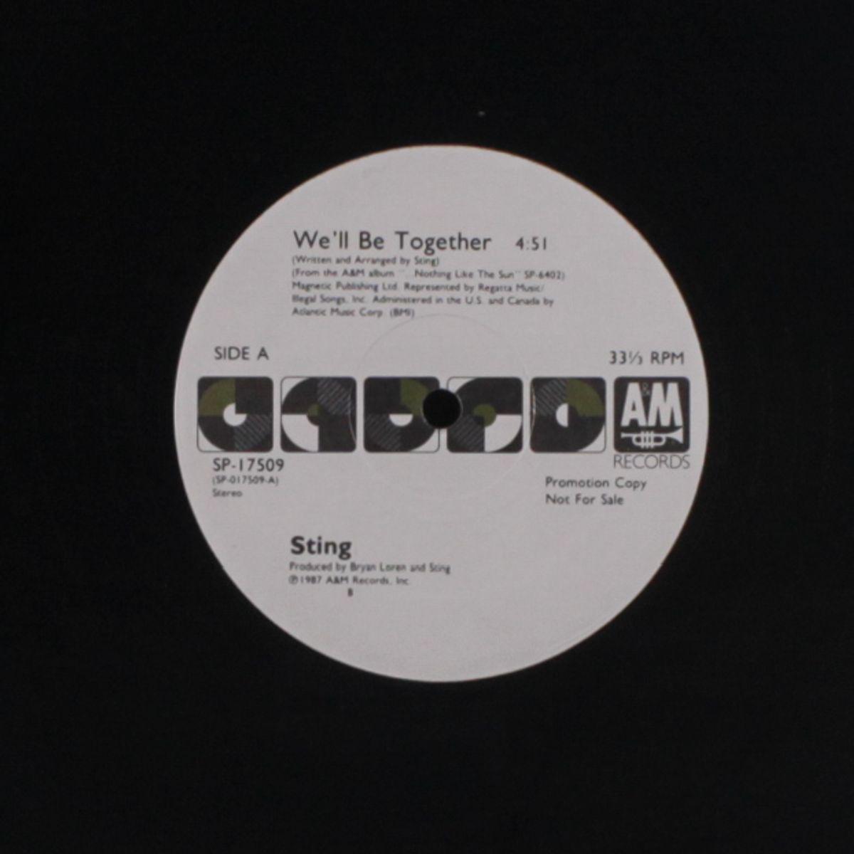 we'll be together by STING