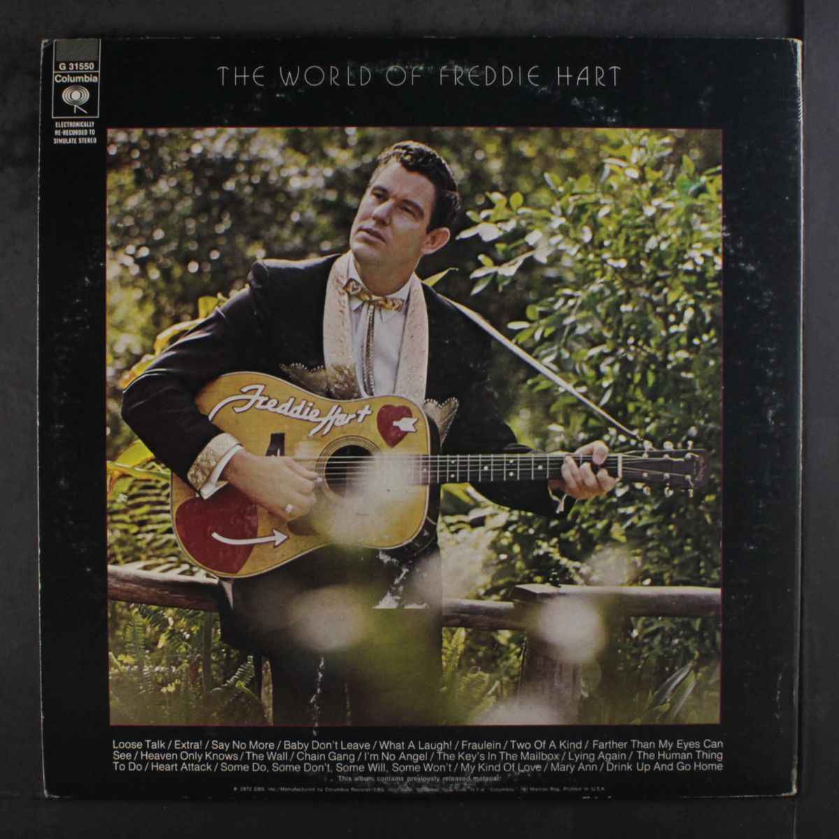 world of by FREDDIE HART