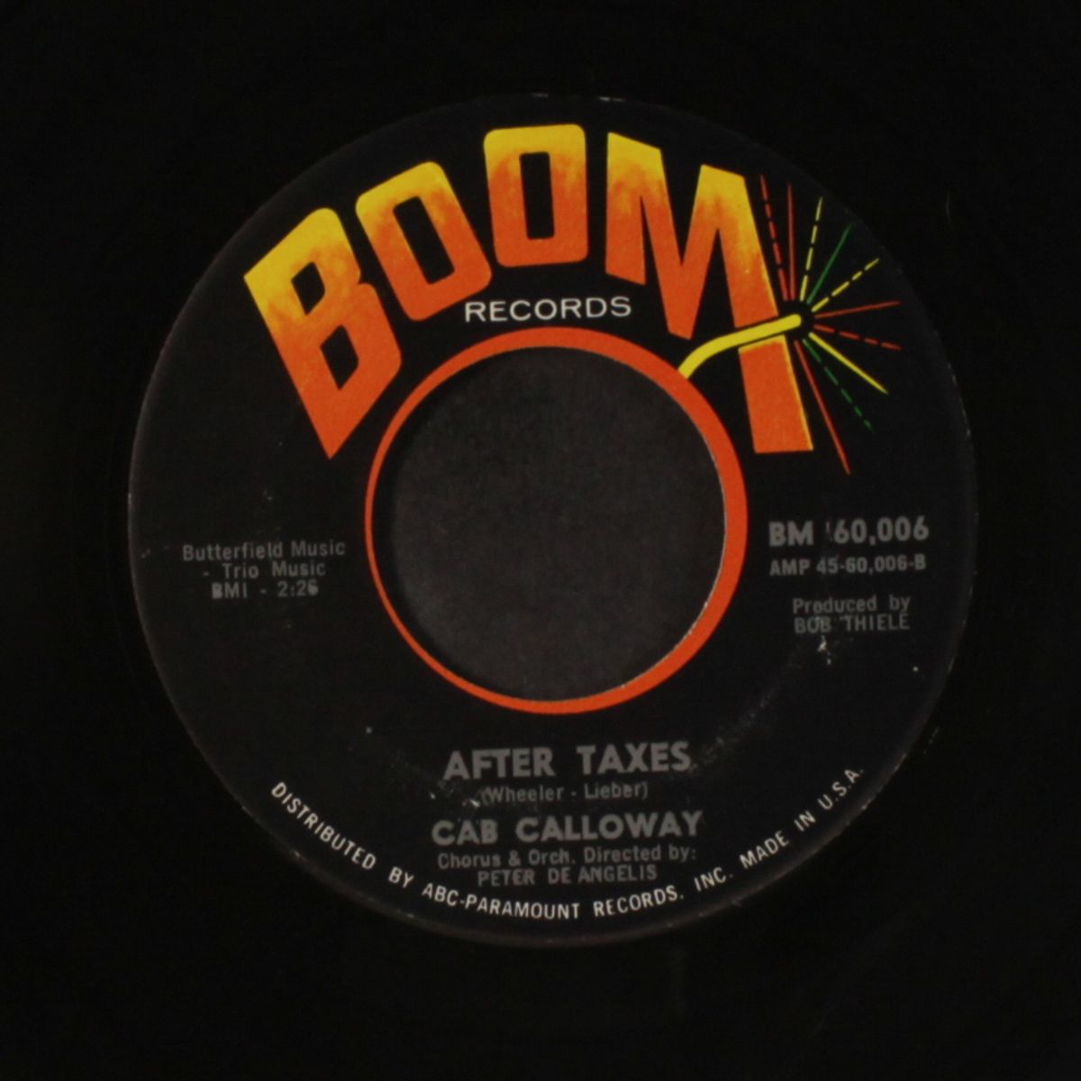 history repeats itself / after taxes by CAB CALLOWAY