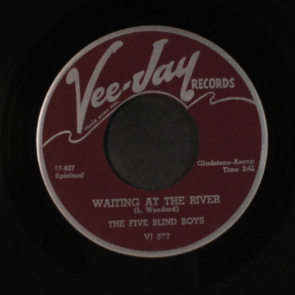waiting at the river / where there's a will by FIVE BLIND BOYS
