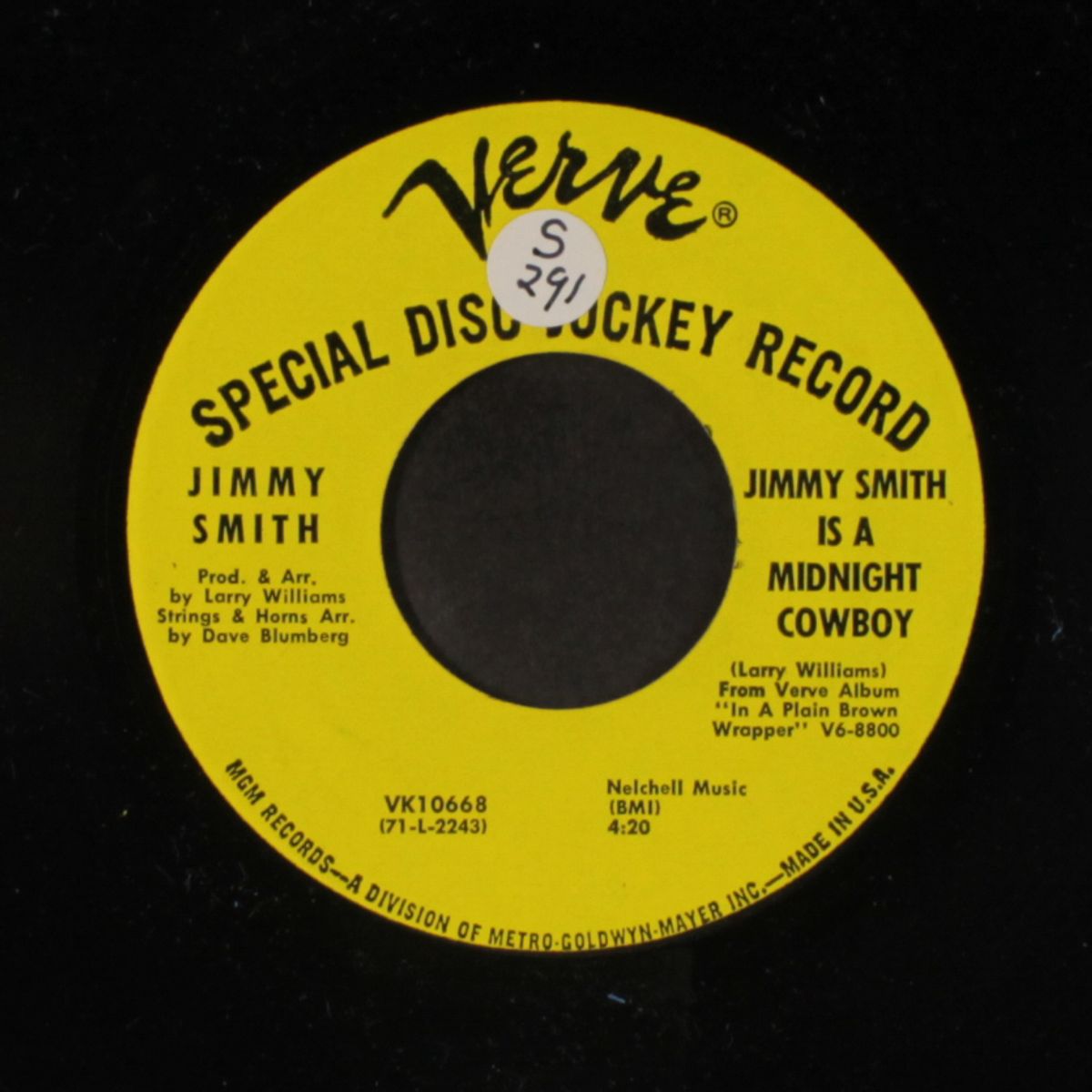 jimmy smith is a midnight cowboy / recession or depression by JIMMY SMITH