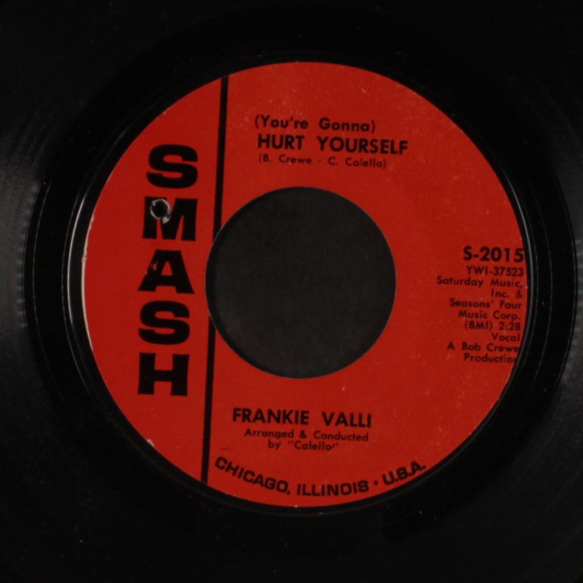 hurt yourself / night hawk by FRANKIE VALLI