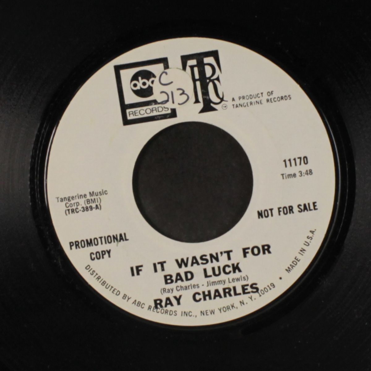 if it wasn't for bad luck / when i stop dreaming by RAY CHARLES