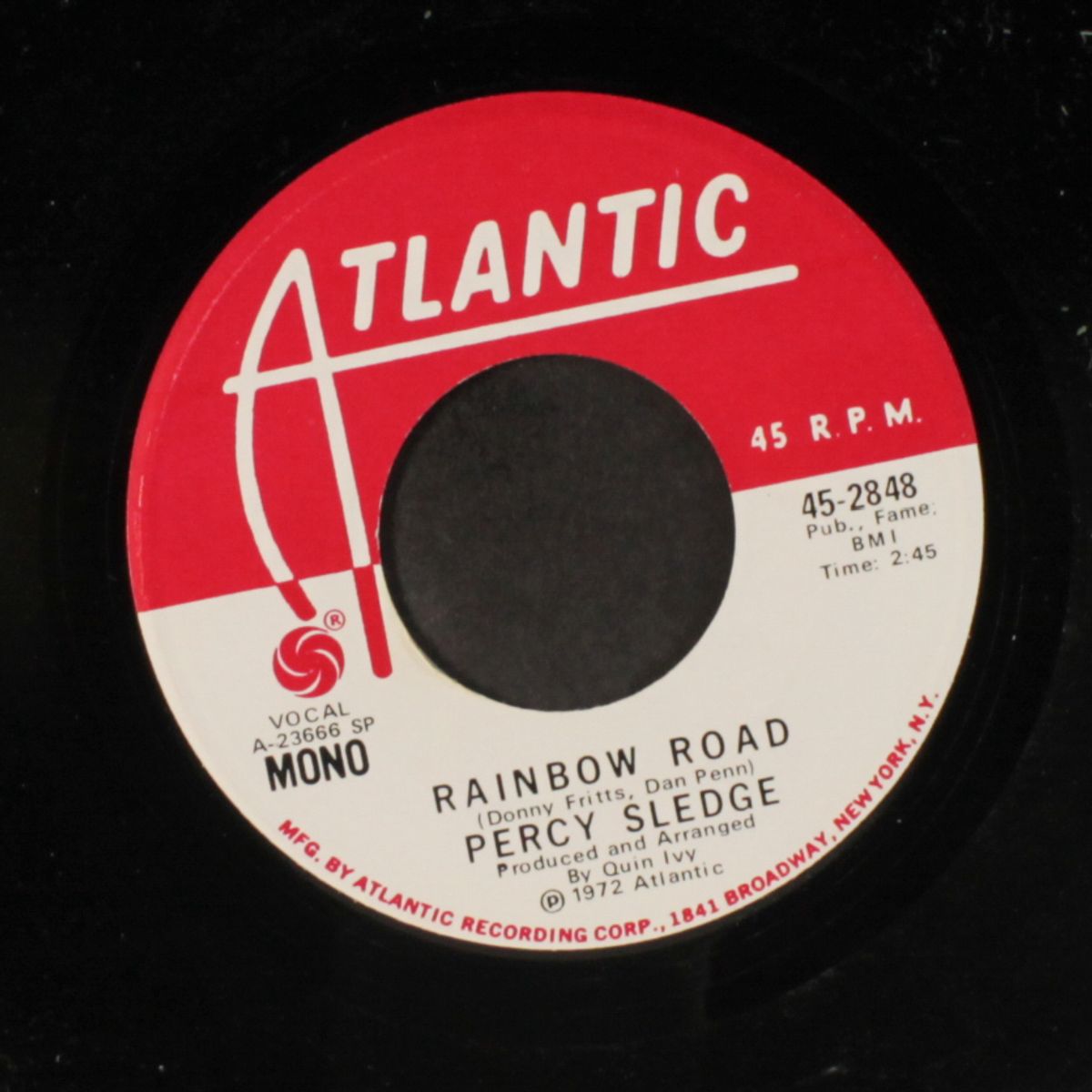 rainbow road / same by PERCY SLEDGE