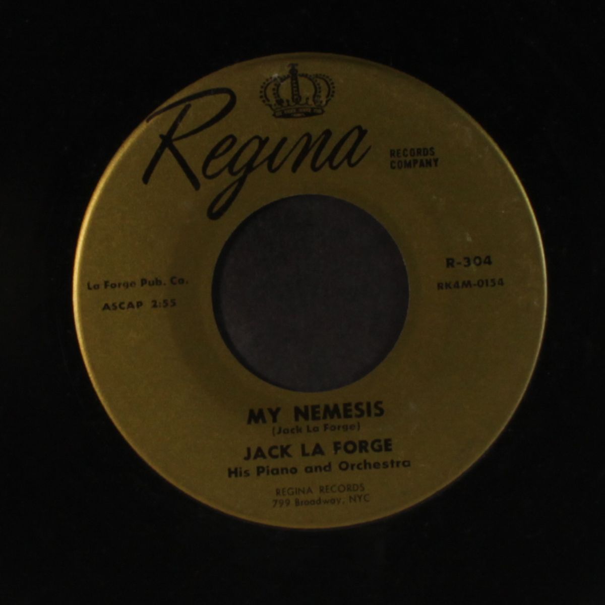 my funny valentine / my nemesis by JACK LA FORGE