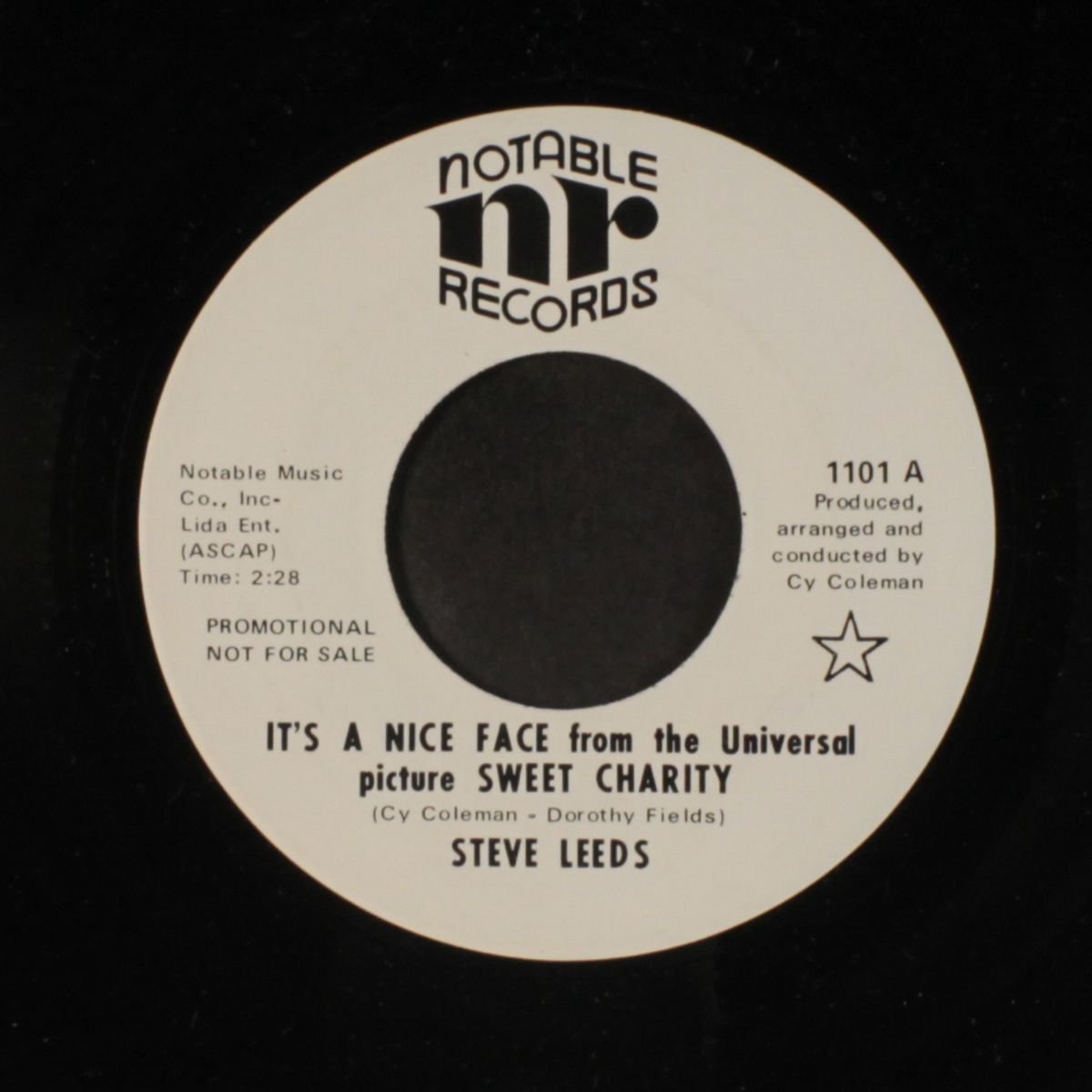it's a nice face / sweet charity by STEVE LEEDS