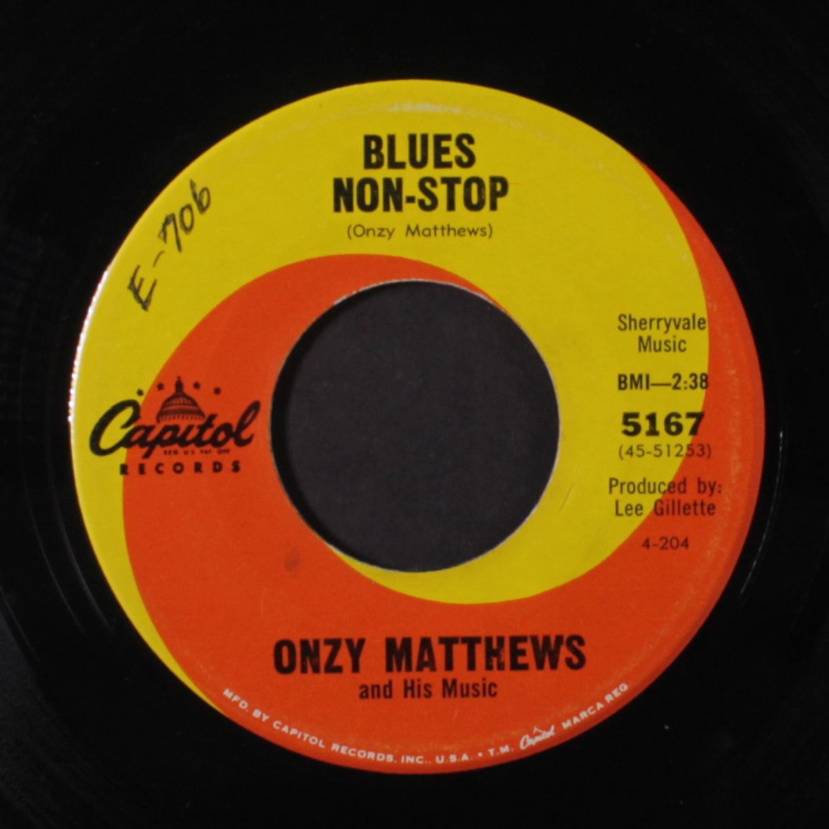lefty louie / blues non-stop by ONZY MATTHEWS