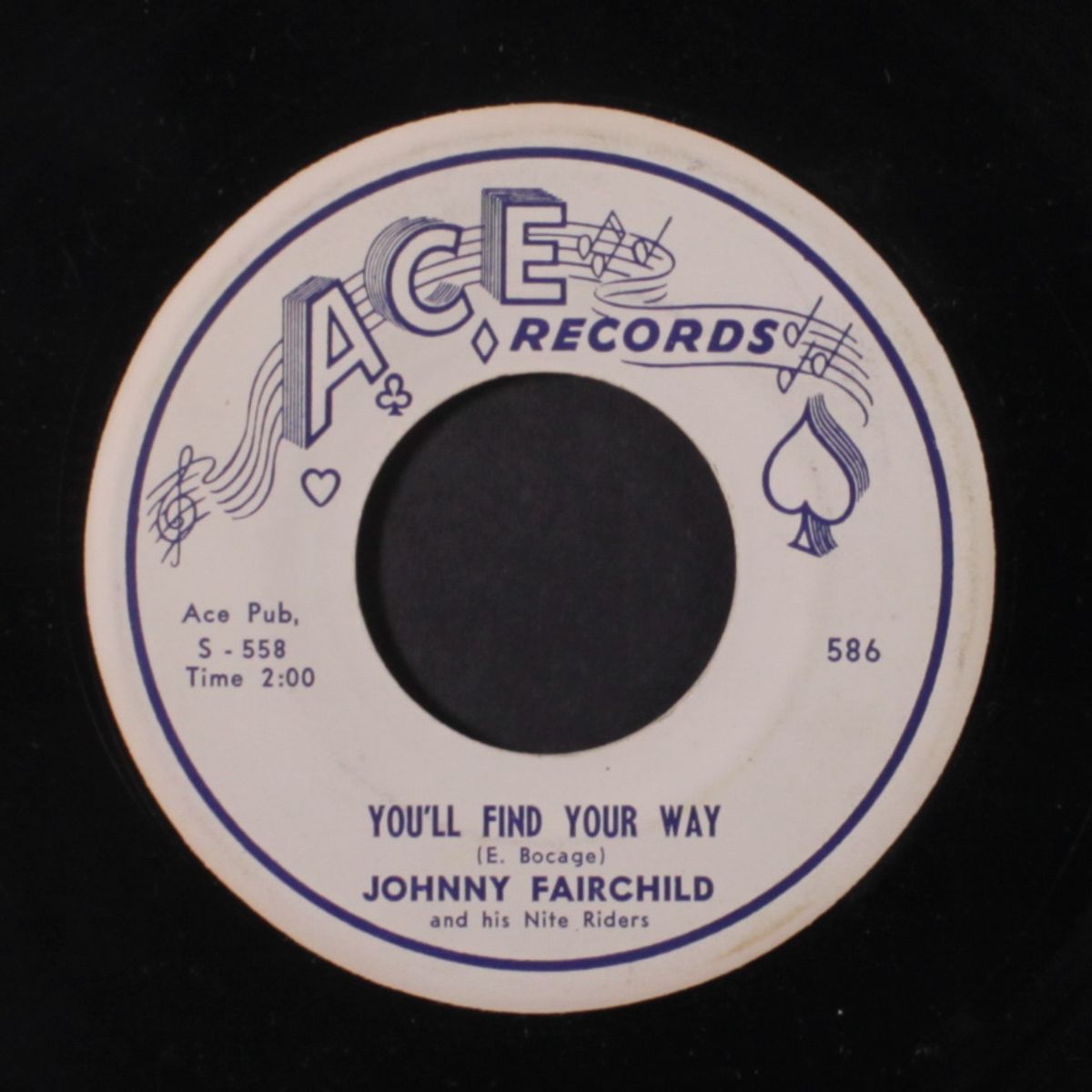 you'll find your way / a fool or a wise man by JOHNNY FAIRCHILD