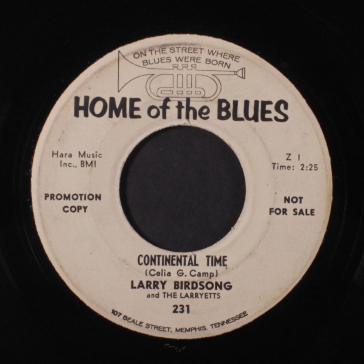 little school girl / continental time by LARRY BIRDSONG & LARRYETTS
