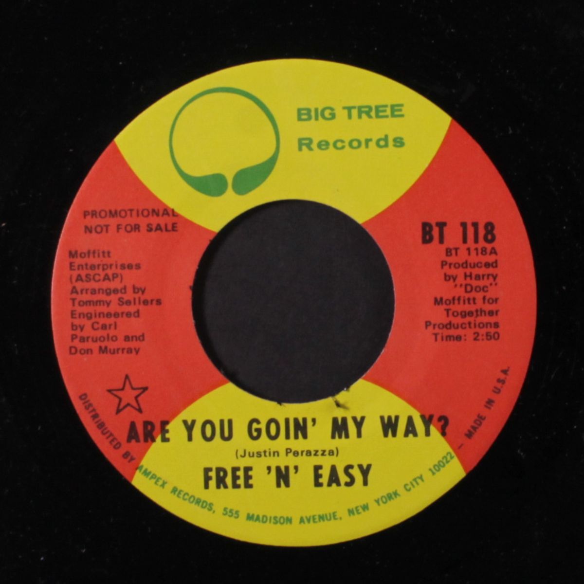 are you goin' my way / free 'n' easy by FREE 'N' EASY