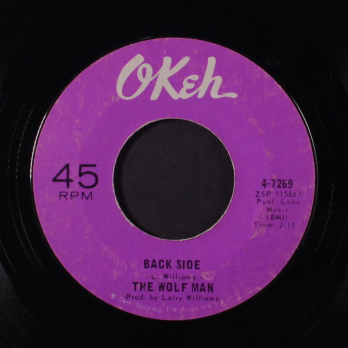 strange / back side by WOLF MAN