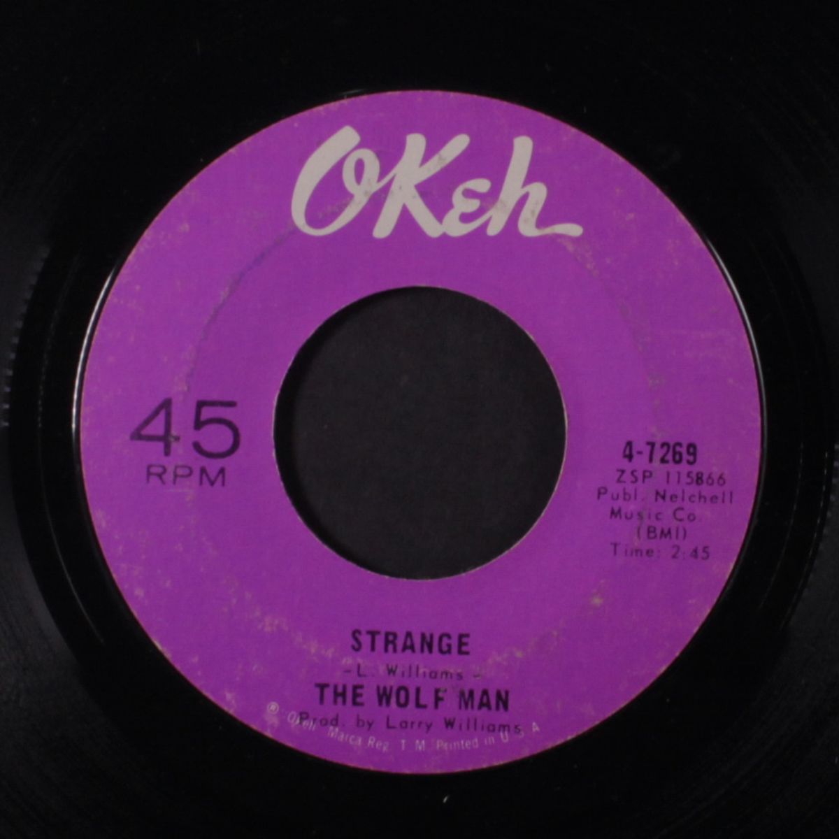 strange / back side by WOLF MAN