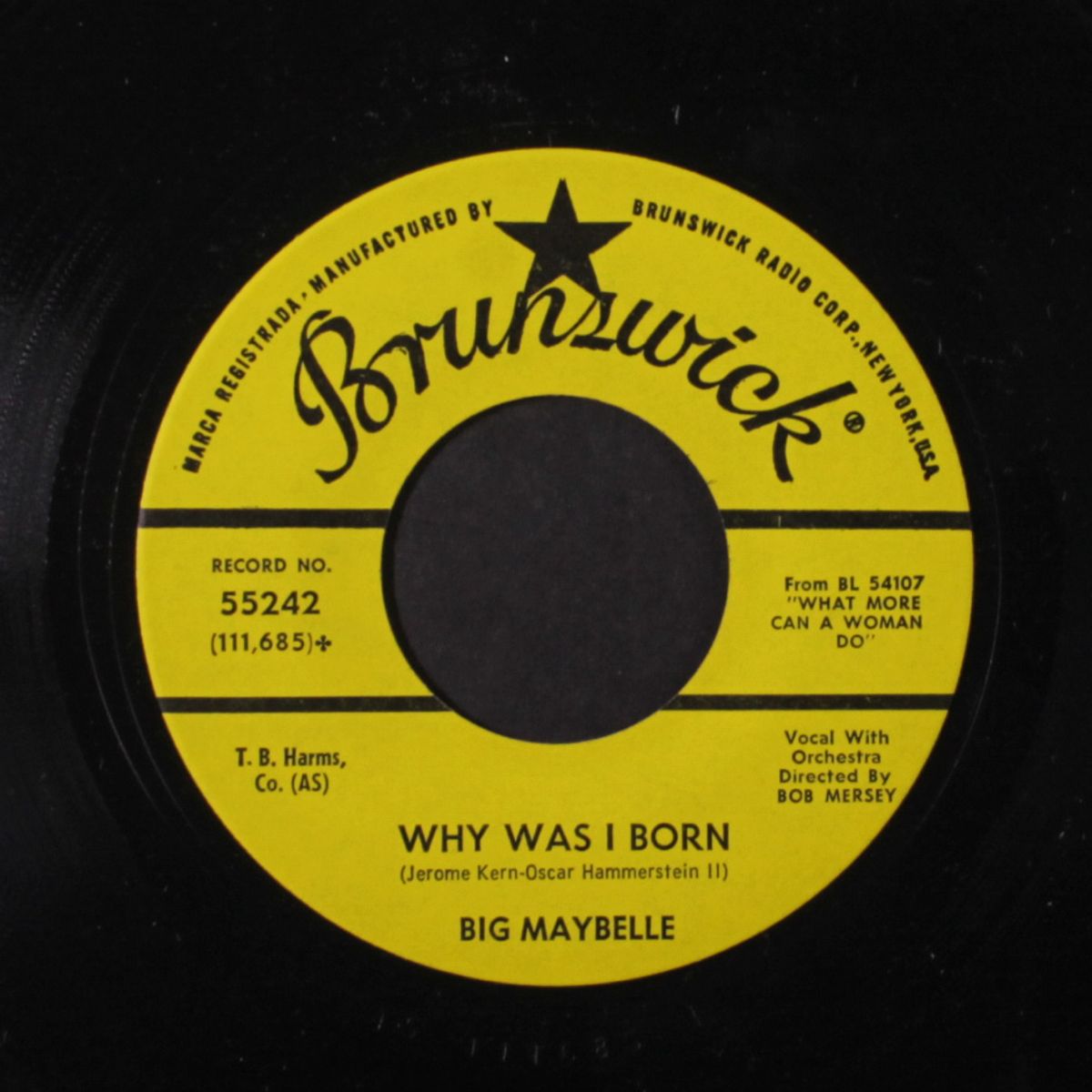 cold cold heart / why was i born by BIG MAYBELLE