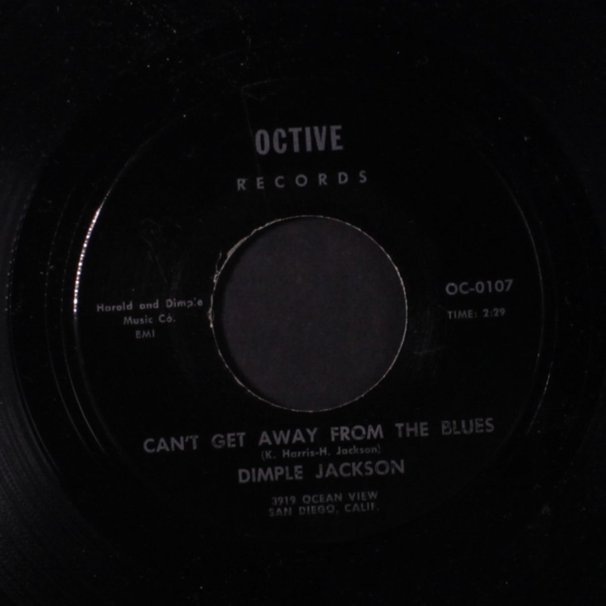 i like the way you walk / can't get away from the blues by DIMPLE JACKSON
