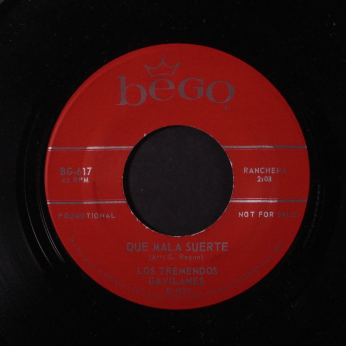 carta invisible / que mala suerte by LOS TREMENDOS GAVILANES
