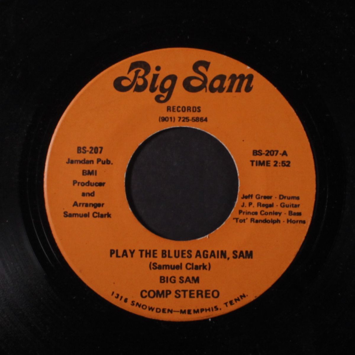 play the blues again, sam by BIG SAM