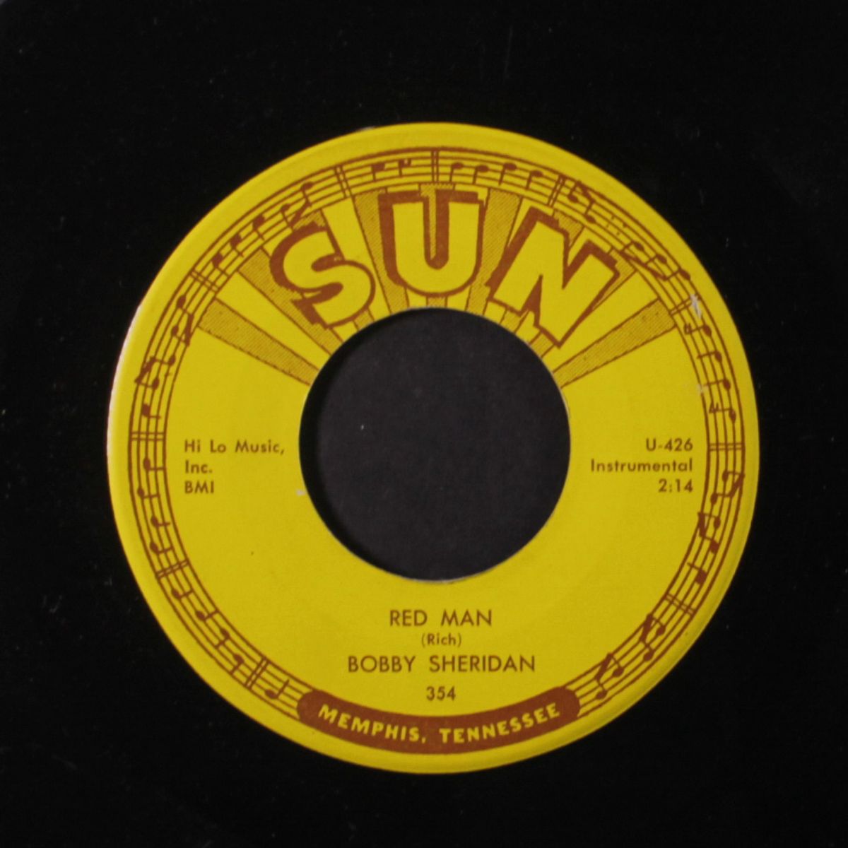 red man / sad news by BOBBY SHERIDAN