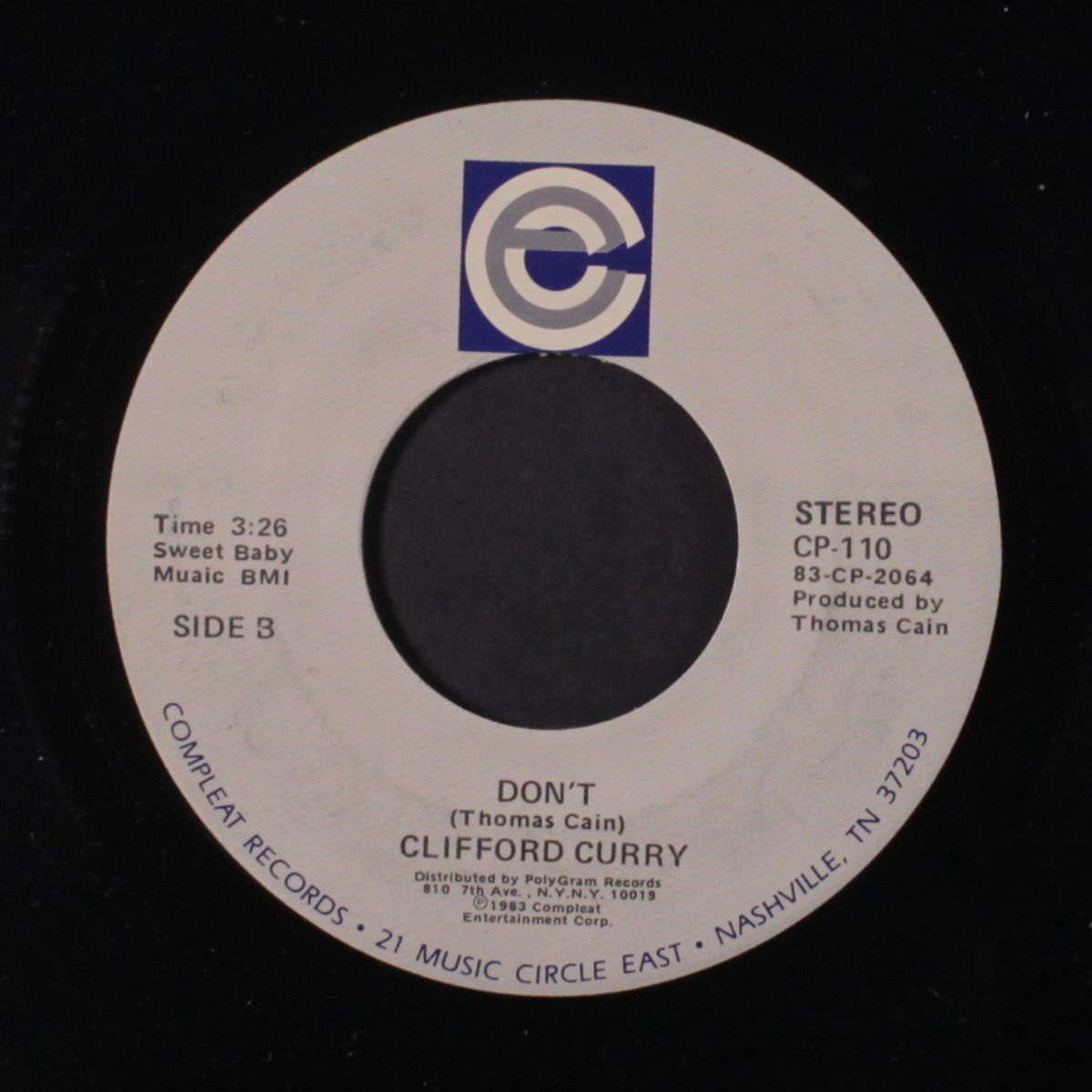 that's what i love about you / don't by CLIFFORD CURRY