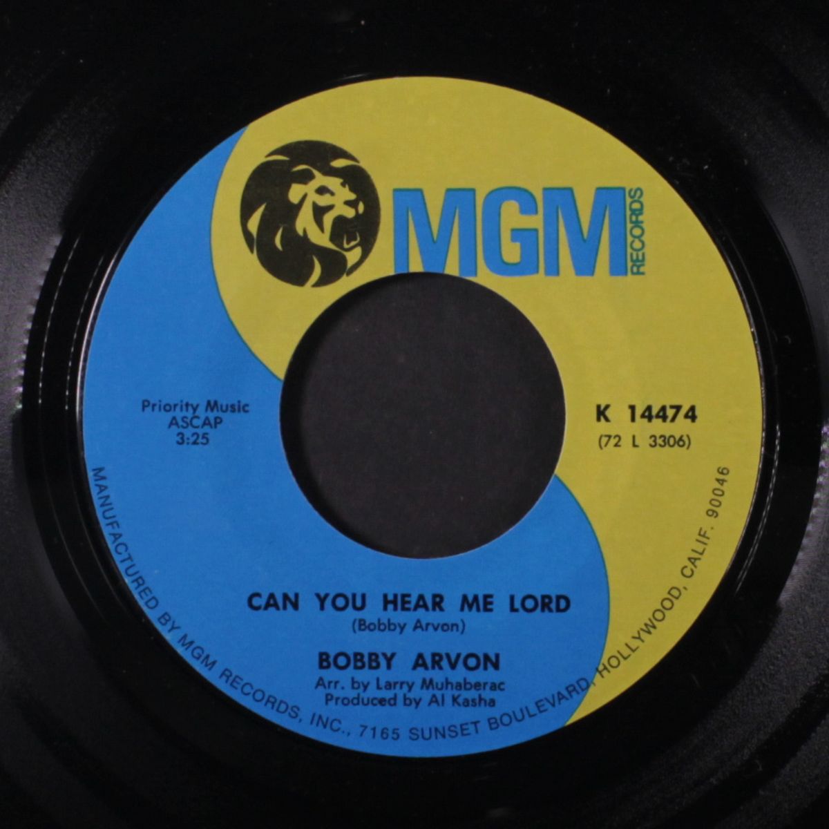 nova scotia lady / can you hear me lord by BOBBY ARVON