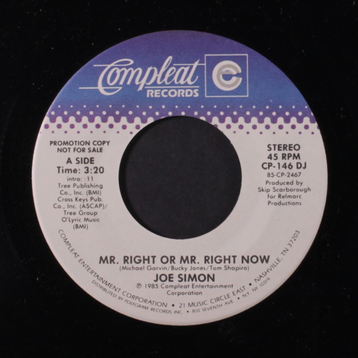 mr. right or mr. right now / same by JOE SIMON