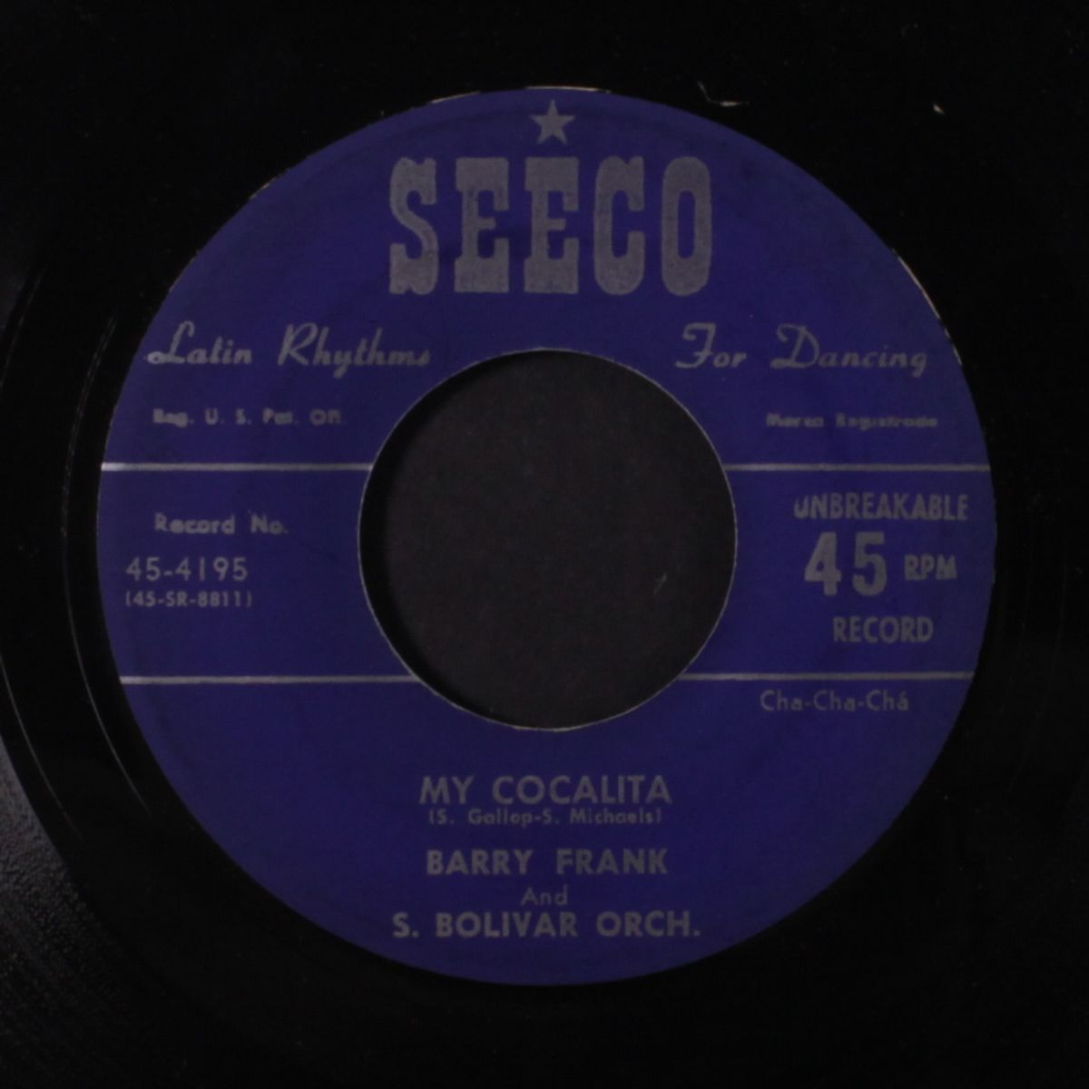 my cocalita / the gay merengue by BARRY FRANK
