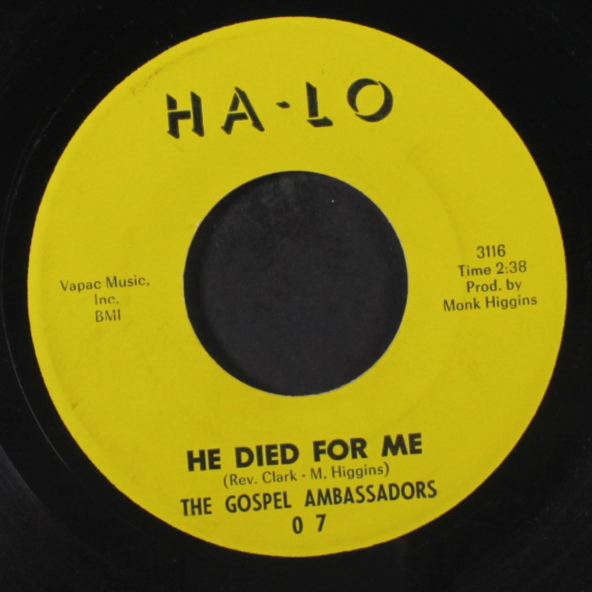send your cleansing power / he died for me by GOSPEL AMBASSADORS