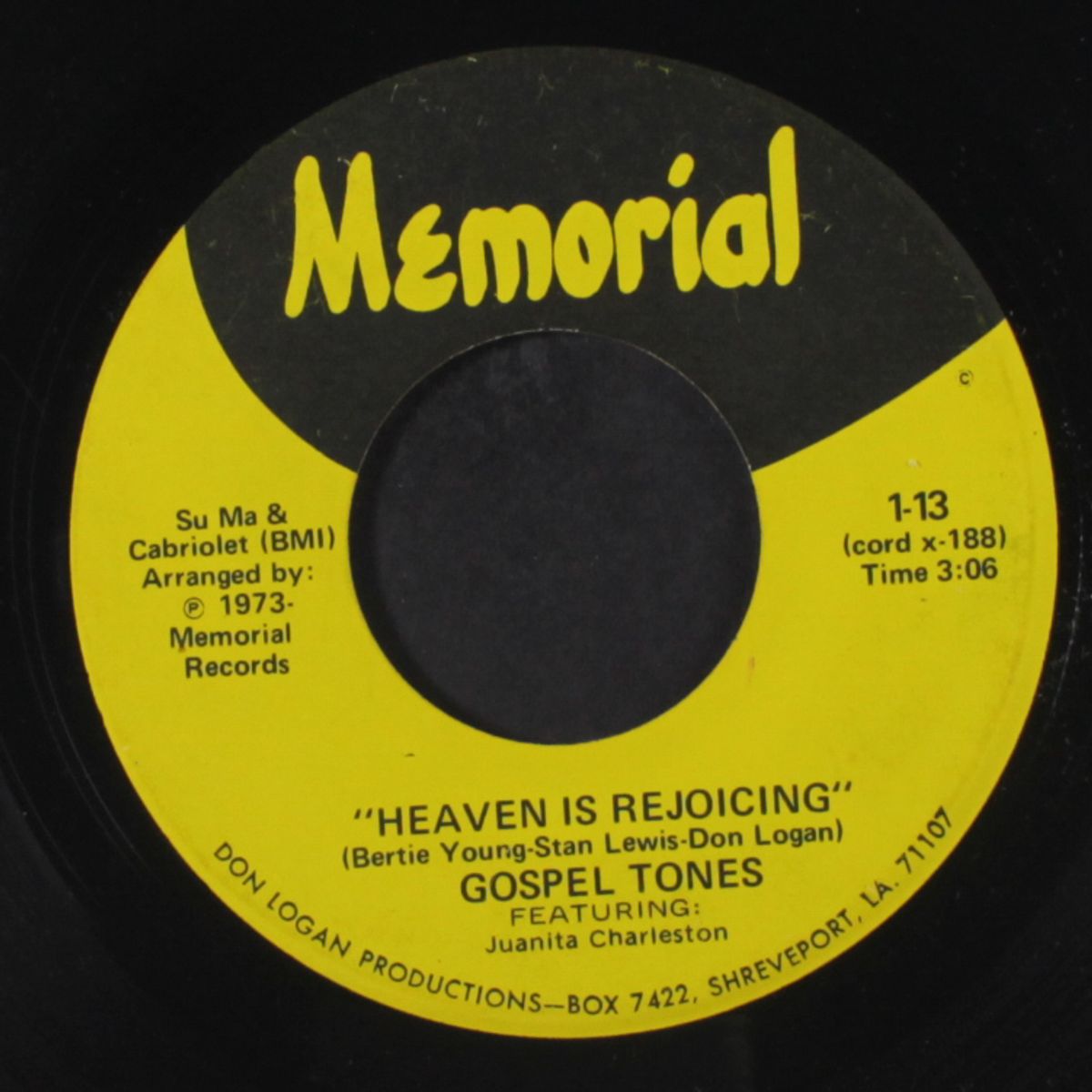 i believe there's a god somewhere / heaven is rejoicing by GOSPEL TONES